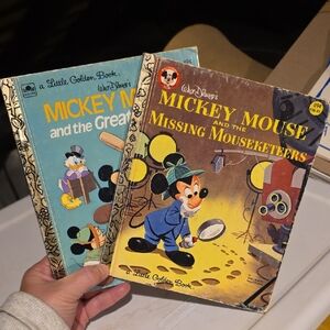Disney Little Golden Book Set - Mickey Mouse Stories